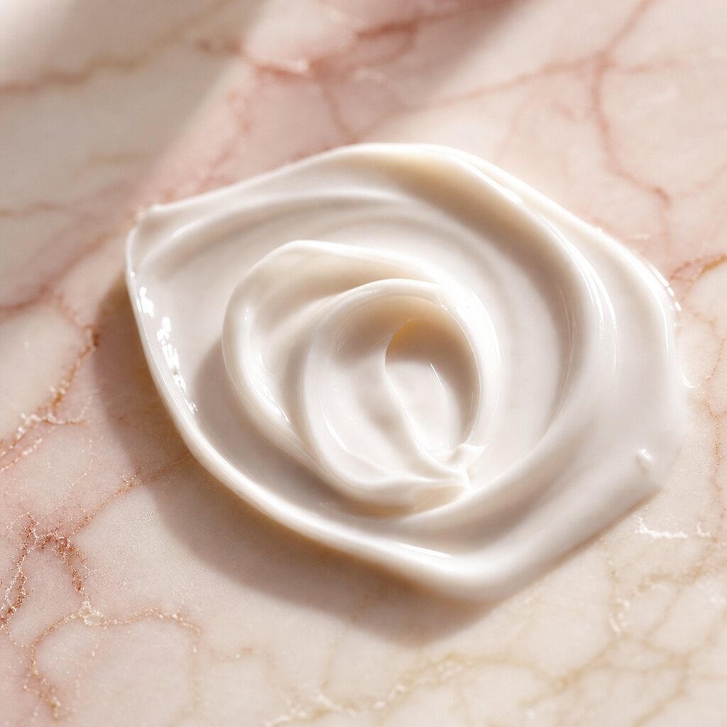 Crème blanche onctueuse